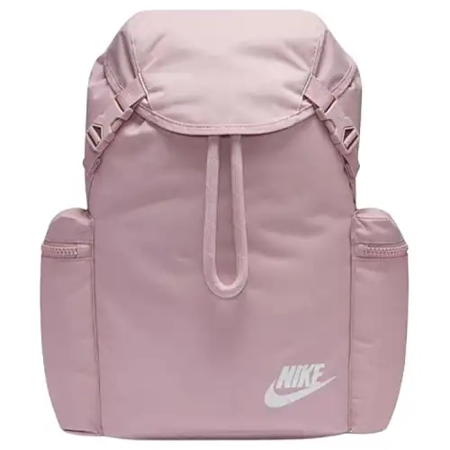 Nike Heritage Polyester Backpack Unisex Pink