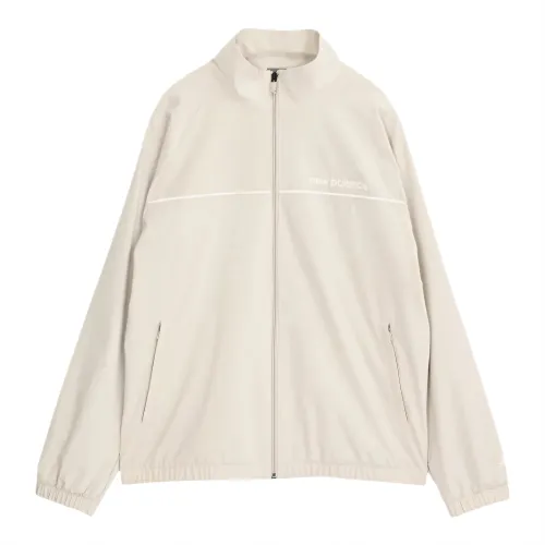 New Balance Jackets Men's Gray Stand Collar Moderate Other