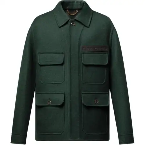 Louis Vuitton Double Face Cashmere Blend Workwear Jacket