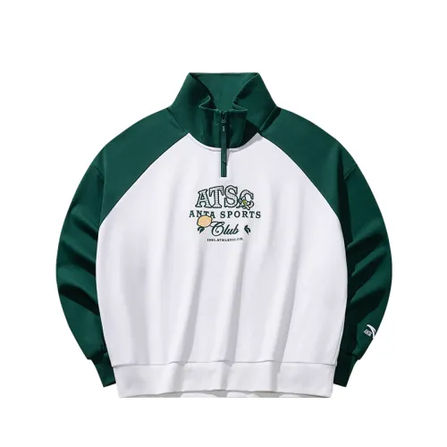 Anta Sweatshirt Women's Scattered Forest Green