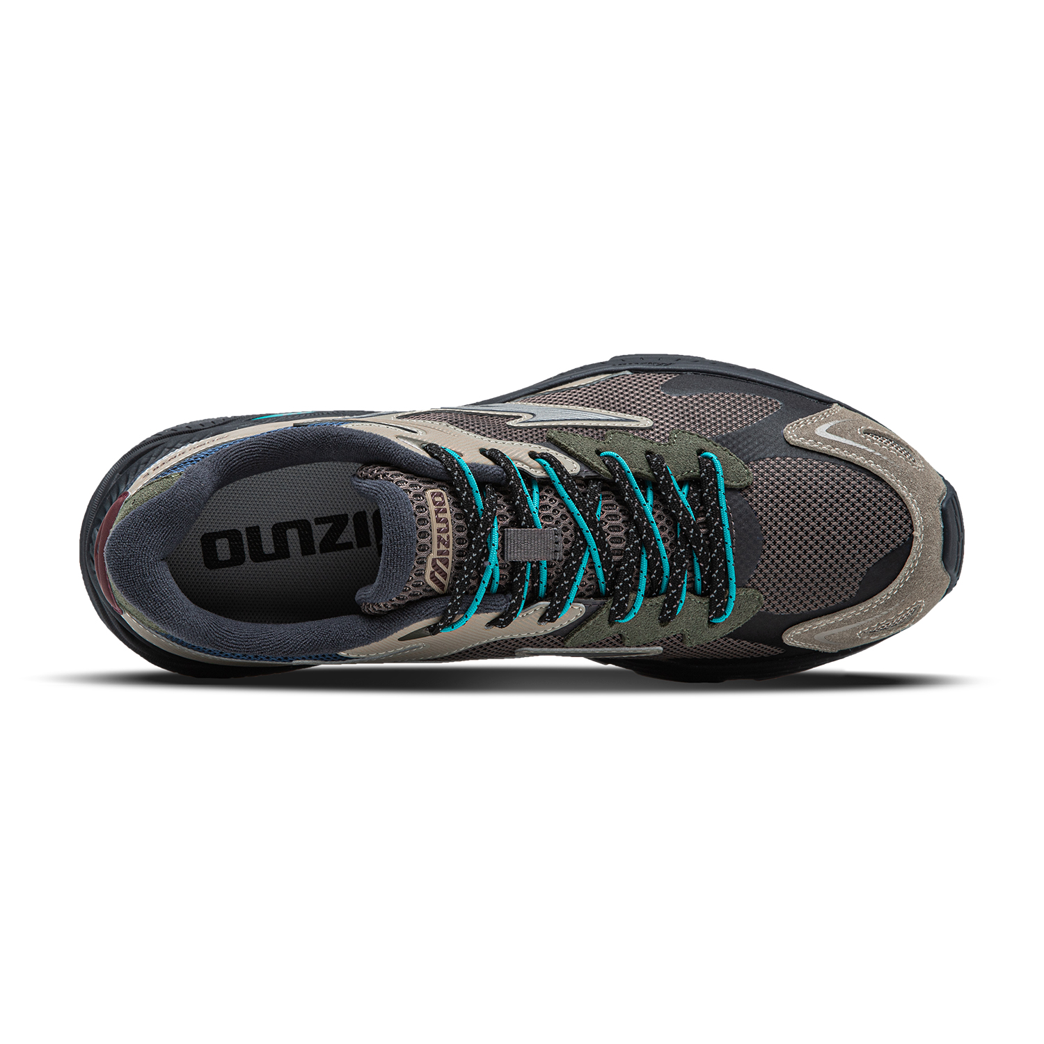 Mizuno Racer S Low top EVA Midsole City Commuting Running Shoes Unisex Iron Tower Gray