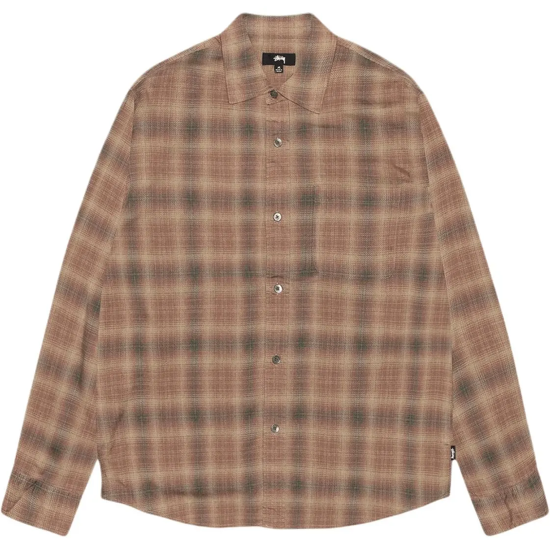 Stussy Plaid Button-Up Shirt