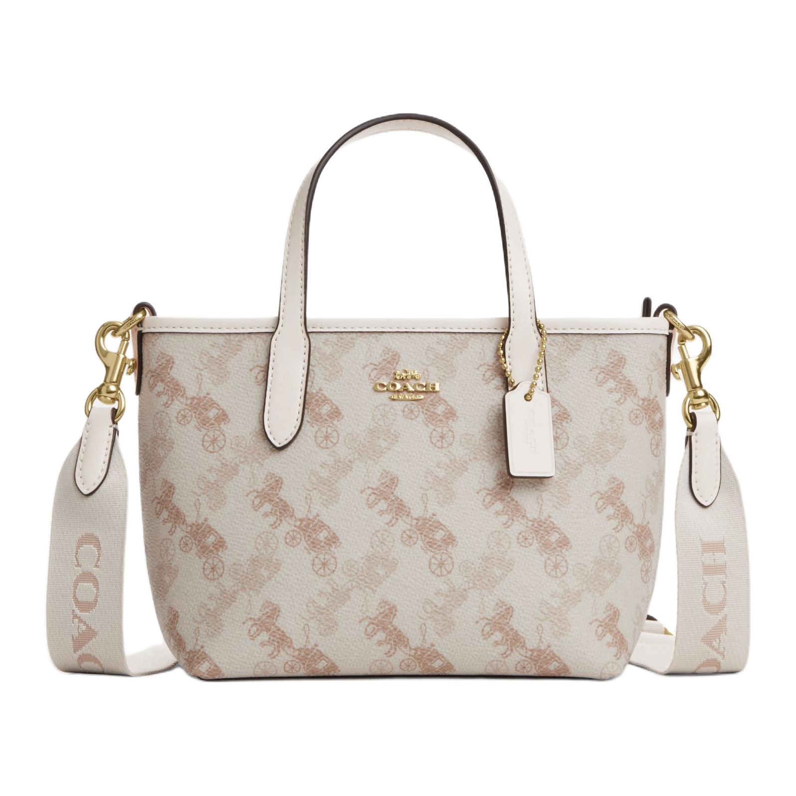 Женская сумка COACH City 15 (микро-белая)
