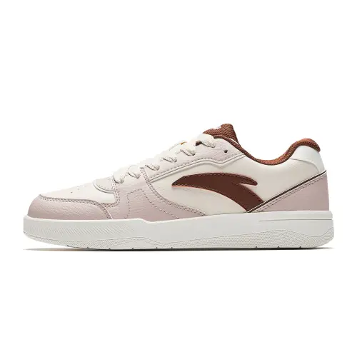 Anta Road Punches Low top Skateboard Shoes Women's White Pink