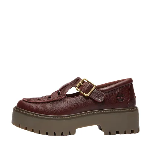 Timberland Stone Street Leather Casual Shoes Women's