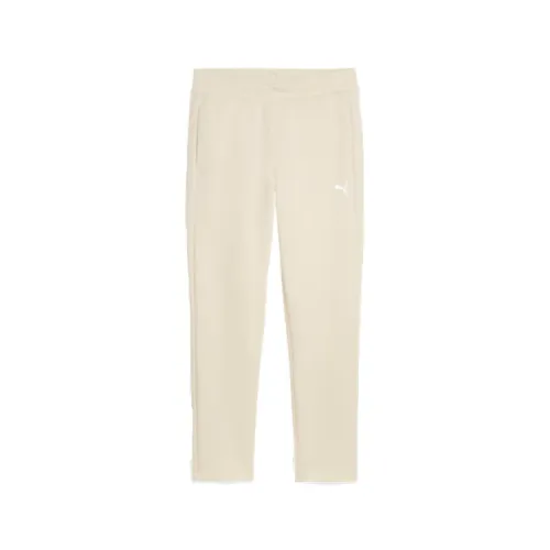 PUMA Casual Pants Women's High Mountain White Moderate Straight Fit Pants