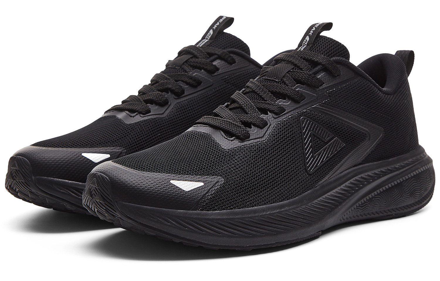 PEAK Taichi Sprint Low top Running Shoes Unisex All Black