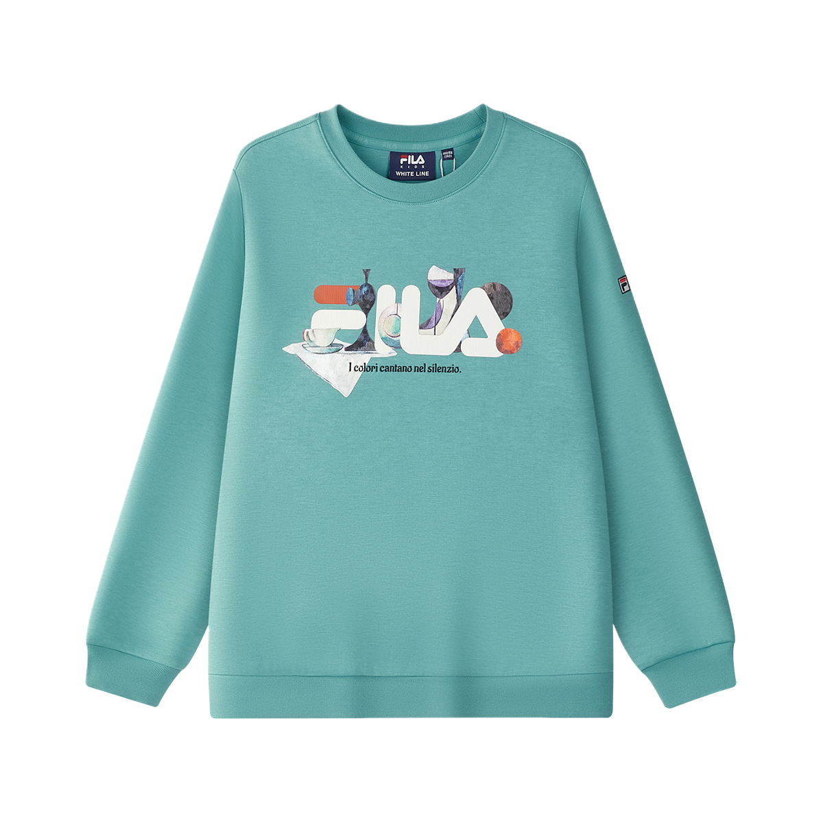 Мужское худи Fila White Line (белое)