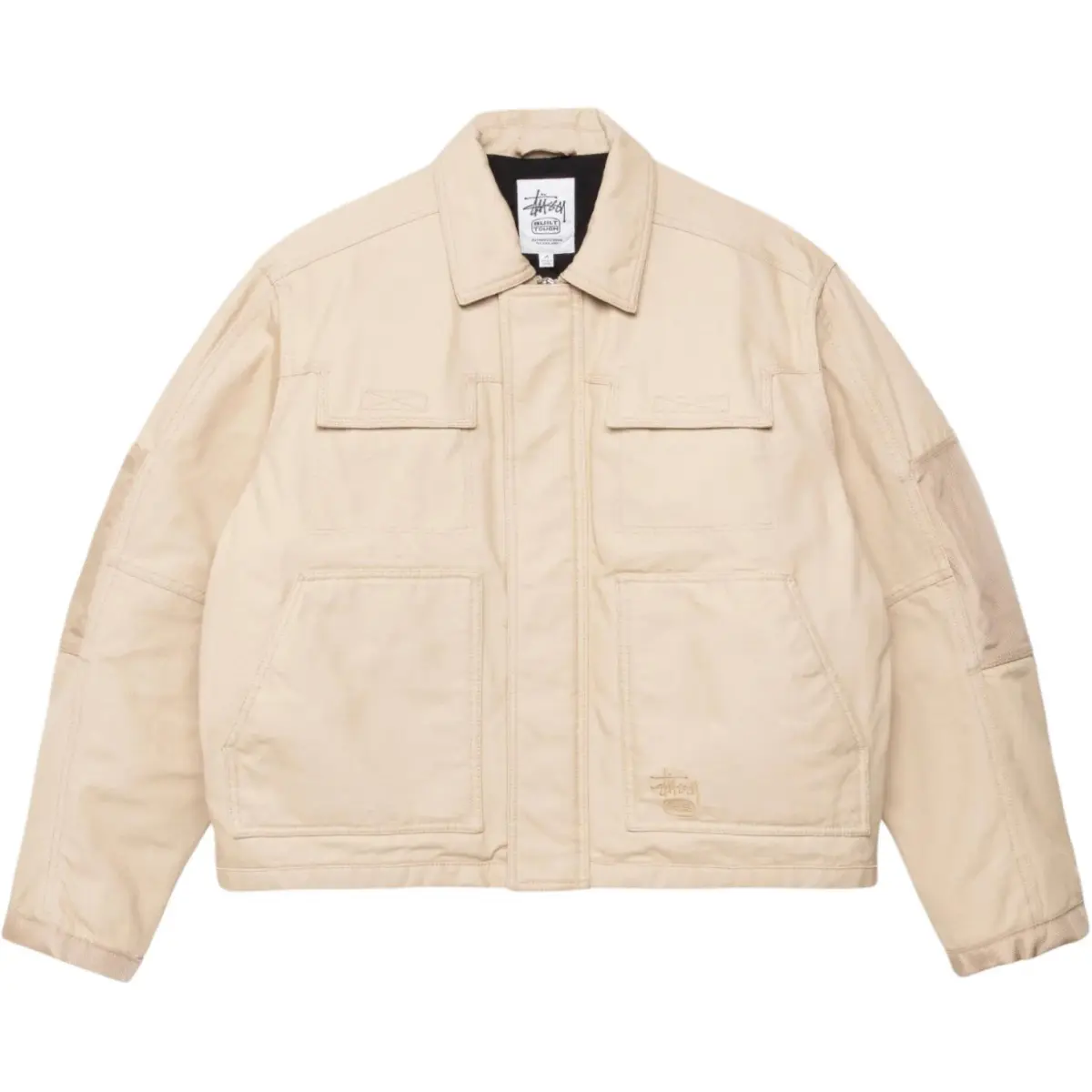 Stussy logo-embroidered jacket