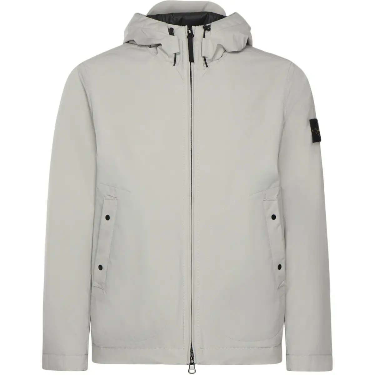 Stone Island hooded zip-fastening jacket