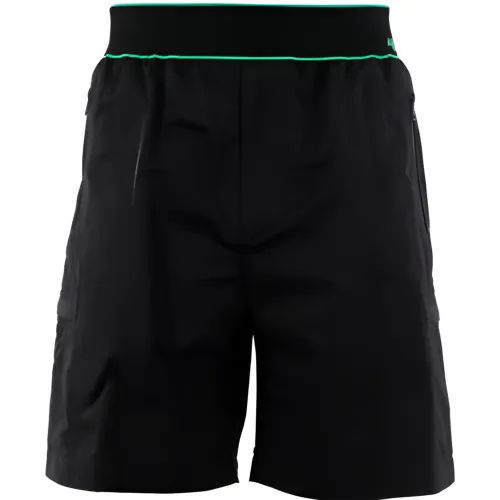 Bottega Veneta Elasticated Waistband Reverse Logo Shorts
