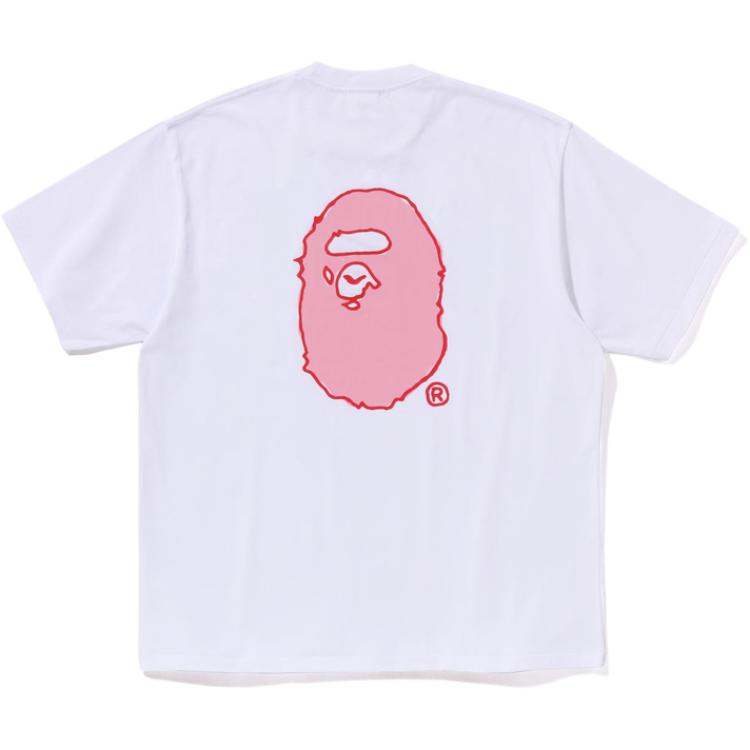 Мужская футболка A BATHING APE (белая)