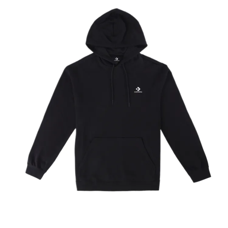 Converse Sweatshirts Men's Black Hooded Moderate