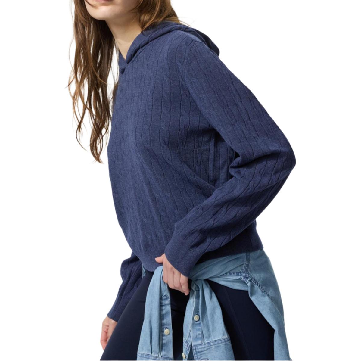 Женское худи UNIQLO трикотажное (однотонное)