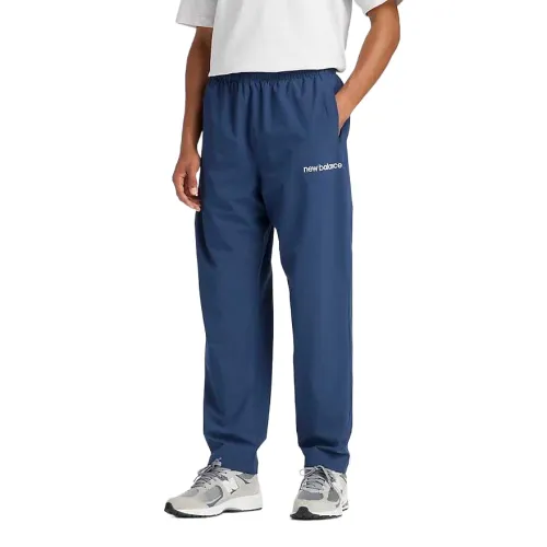 New Balance Sports Pants Men's Blue Moderate
