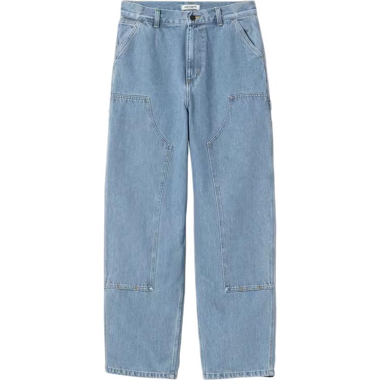 Женские штаны Carhartt WIP FW25 W' Brandon Double Knee Pant (синие)