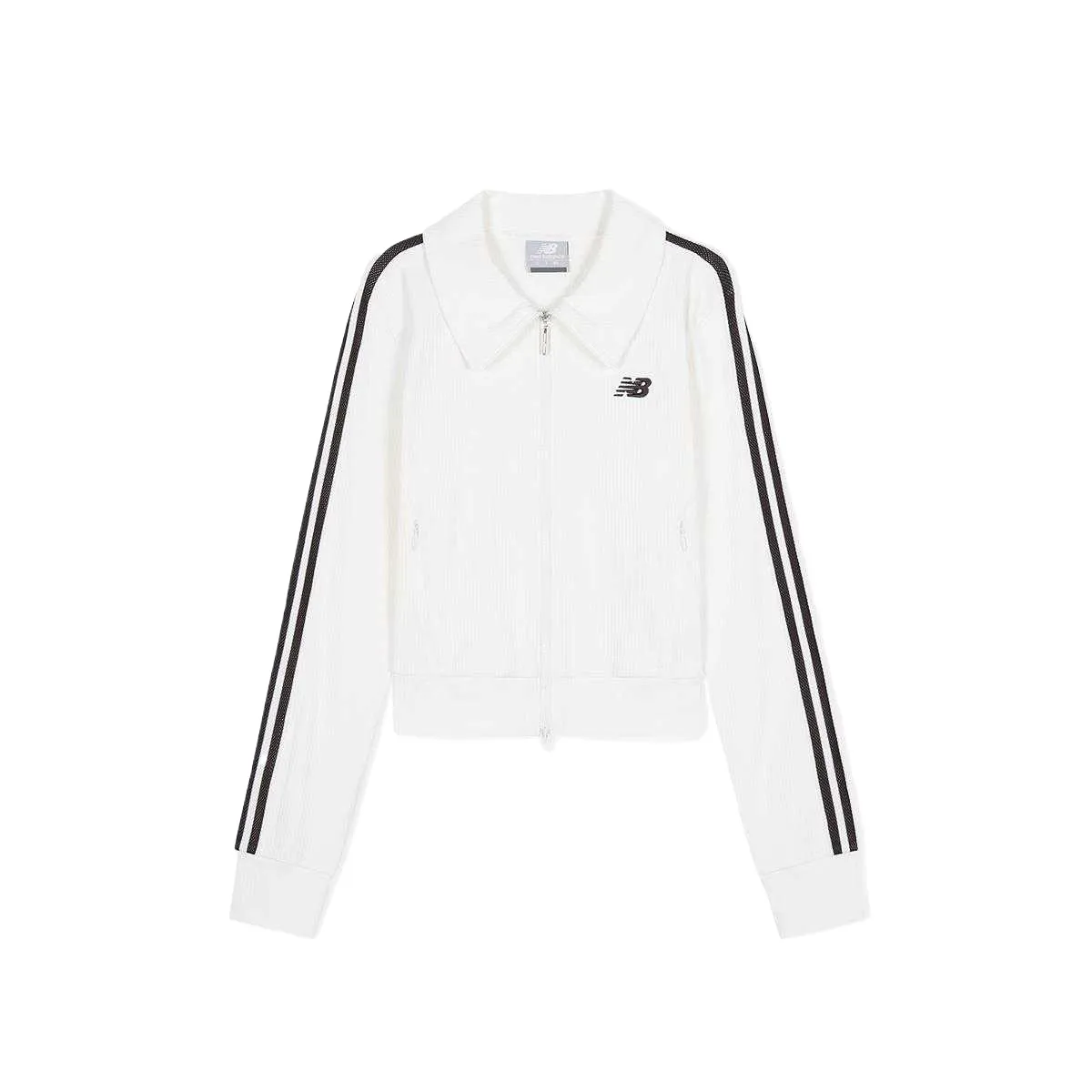 New Balance Jackets Women's White Lapel Moderate Other