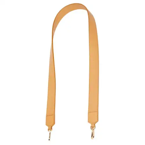 LOEWE Cow Leather Bag Straps Women's Camel