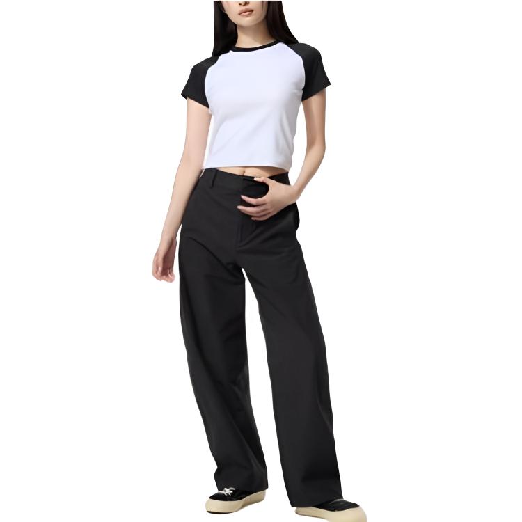Женские штаны UNIQLO (зеленые)