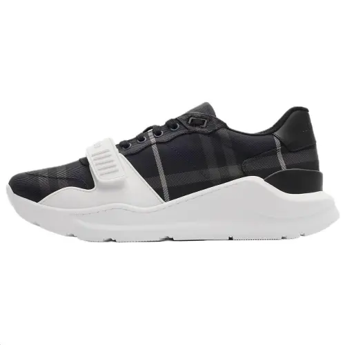 Burberry Low top Casual Shoes Men's Iridescent Blue
