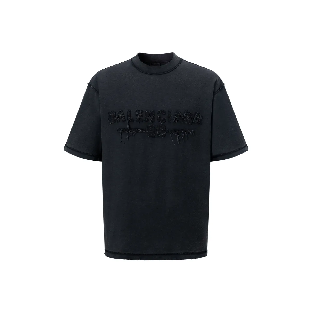 Balenciaga SS25 T Shirt Regular Fit Men's Black