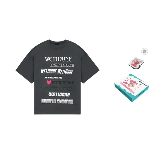 WE11DONE logo-print cotton T-shirt