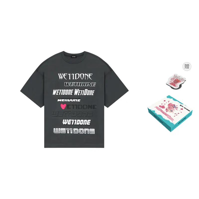 WE11DONE logo-print cotton T-shirt