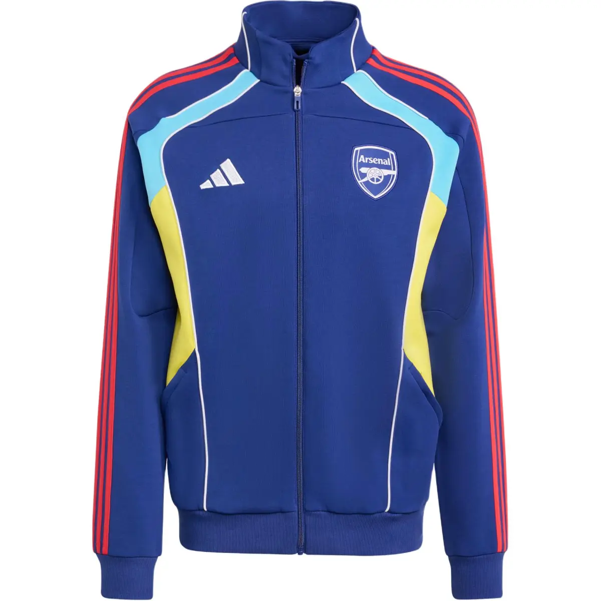 Adidas Logo embroidered Panelled Hoodie