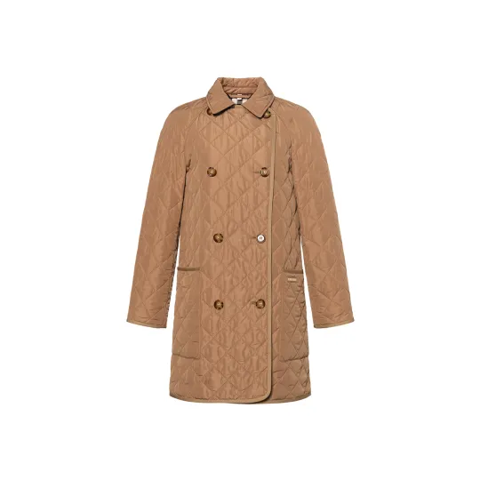 Burberry Puffer Jacket Women's Camel