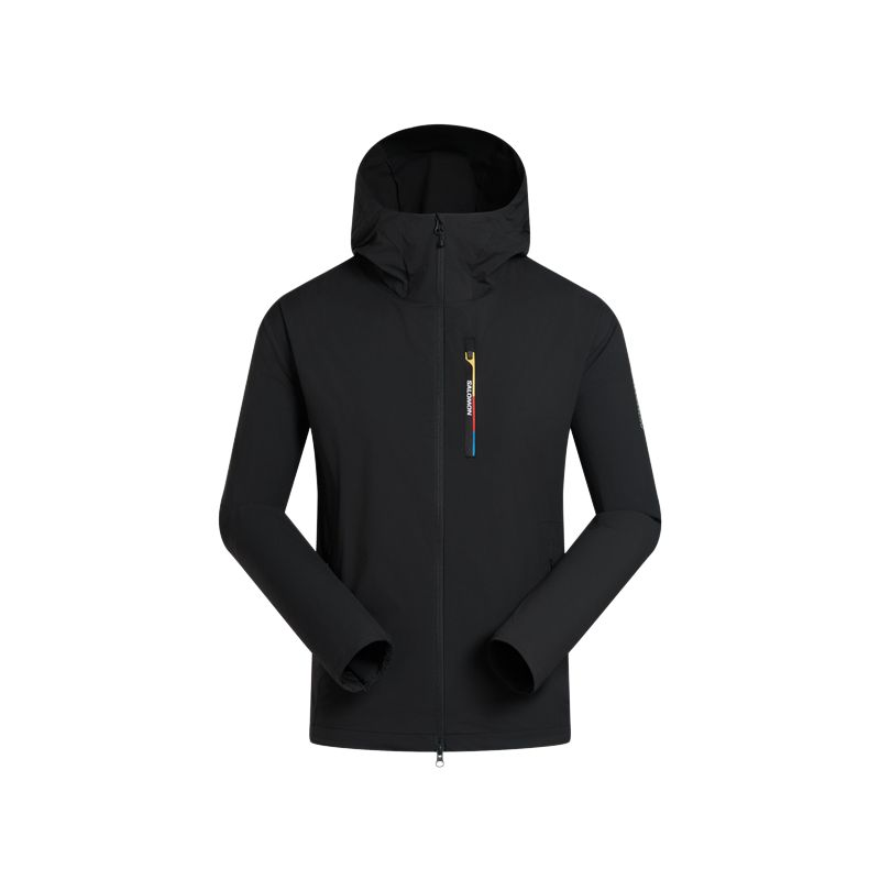 SALOMON Salomon FW25 MODYSSEY WINDSHELL Windshell® Windproof Casual Zip Long Sleeve Jacket Men's