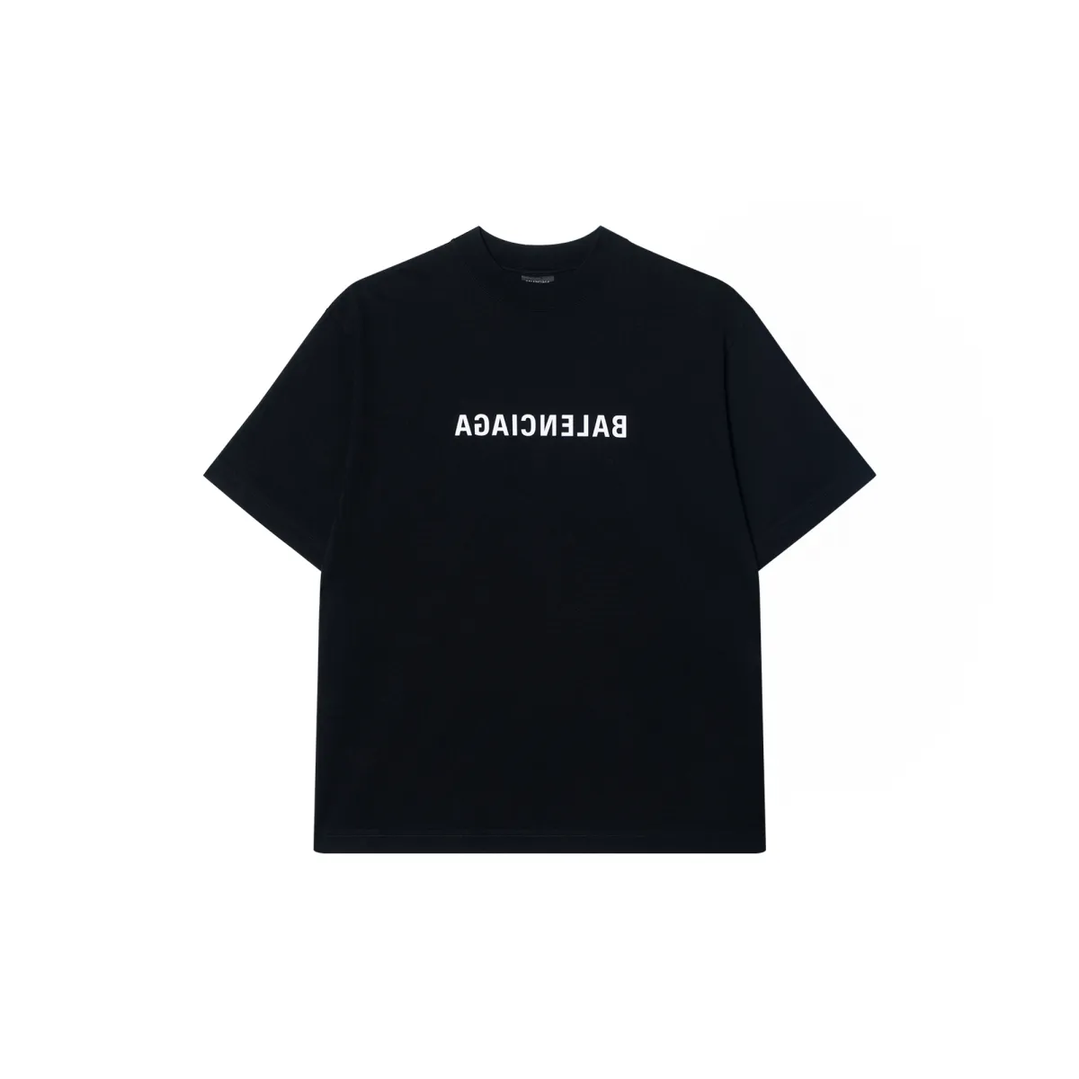 Balenciaga SS22 T Shirt Loose Fit Unisex Black