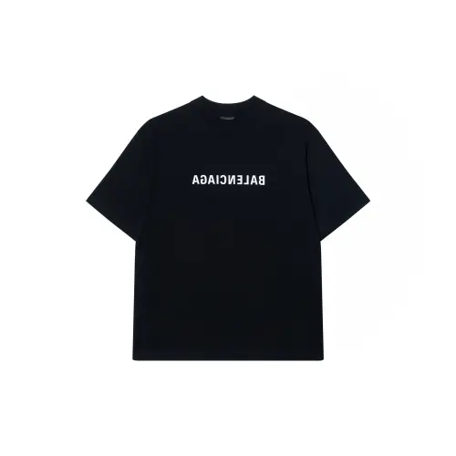 Balenciaga SS22 T Shirt Loose Fit Unisex Black