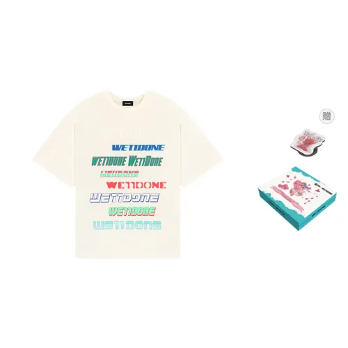 WE11DONE Multi Logo T Shirt