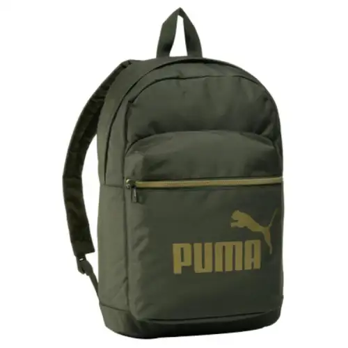 PUMA Fabric Backpack Unisex Olive Green