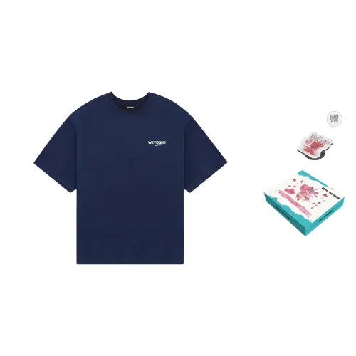 WE11DONE Logo print Cotton T shirt