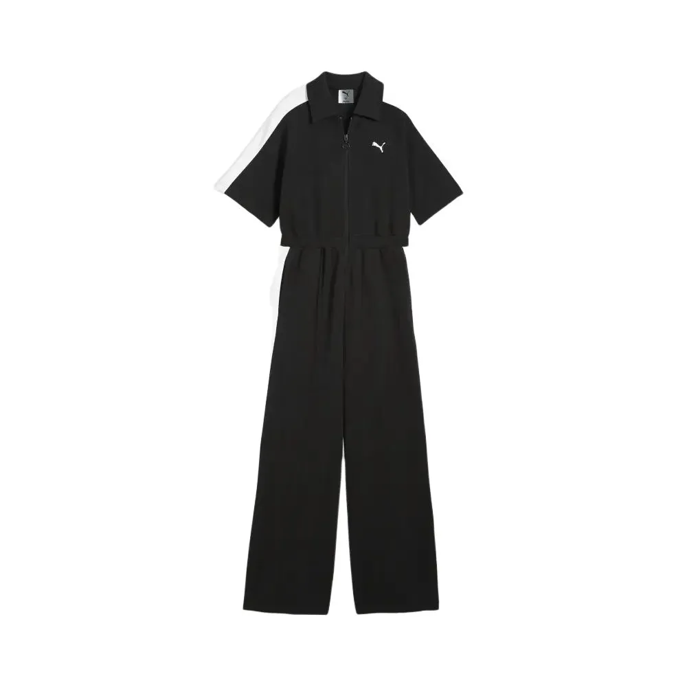 PUMA T7 Jumpsuits Women's Black Moderate Jumpsuit