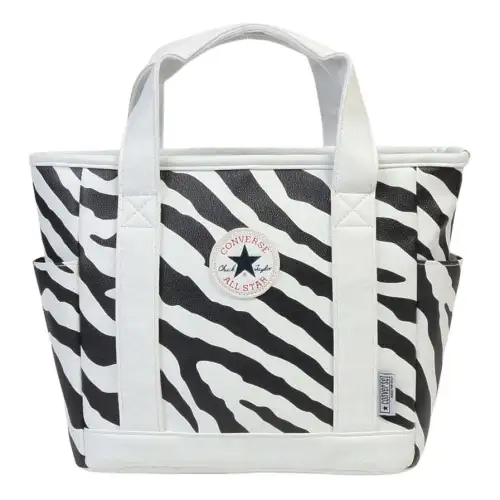 Converse Synthesized shopping bag for men and women, zebra, for beloved