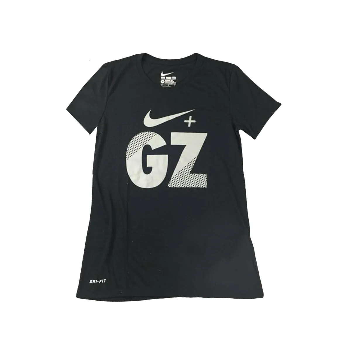 Nike T-Shirts Women's Black Crew Neck Moderate