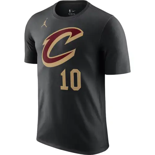 Jordan Apparel T Shirts Men's Black Crew Neck