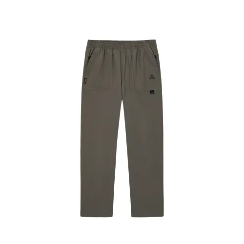 ANTA Casual Pants Men's Sparrow Tea Brown 4 Moderate Straight Fit Pants