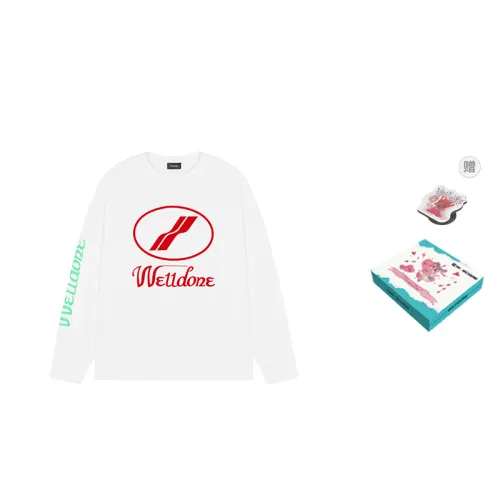 WE11DONE Logo Print Sweatshirt