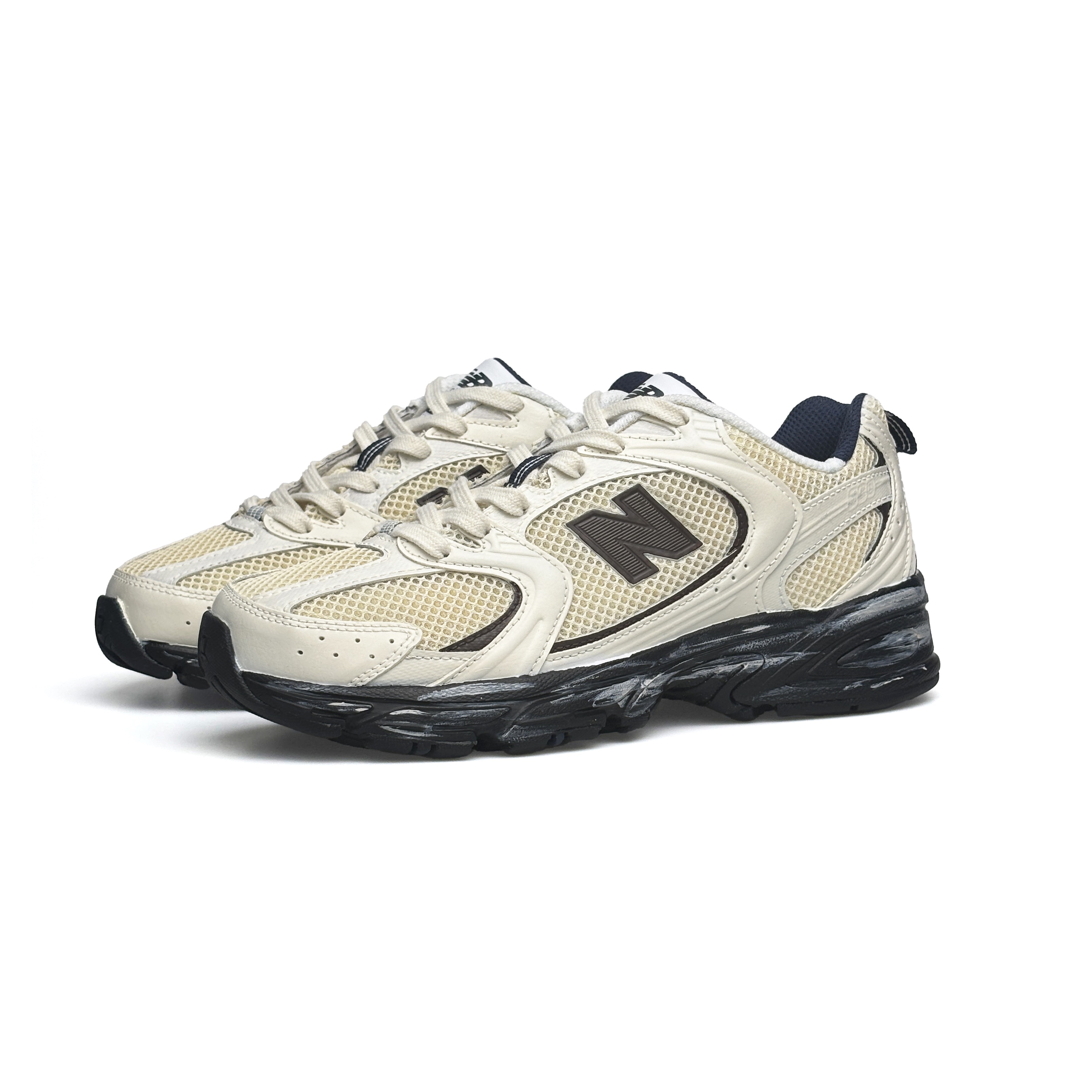 New Balance NB 530 Abrasion Resistant Low top Running Shoes Unisex Khaki