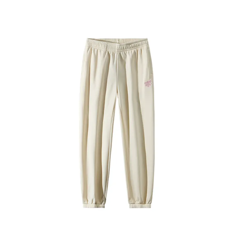 Anta Knitted Sweatpants Women's Vanilla