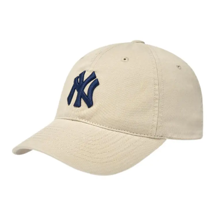 MLB Cotton Baseball Caps Unisex Ecru