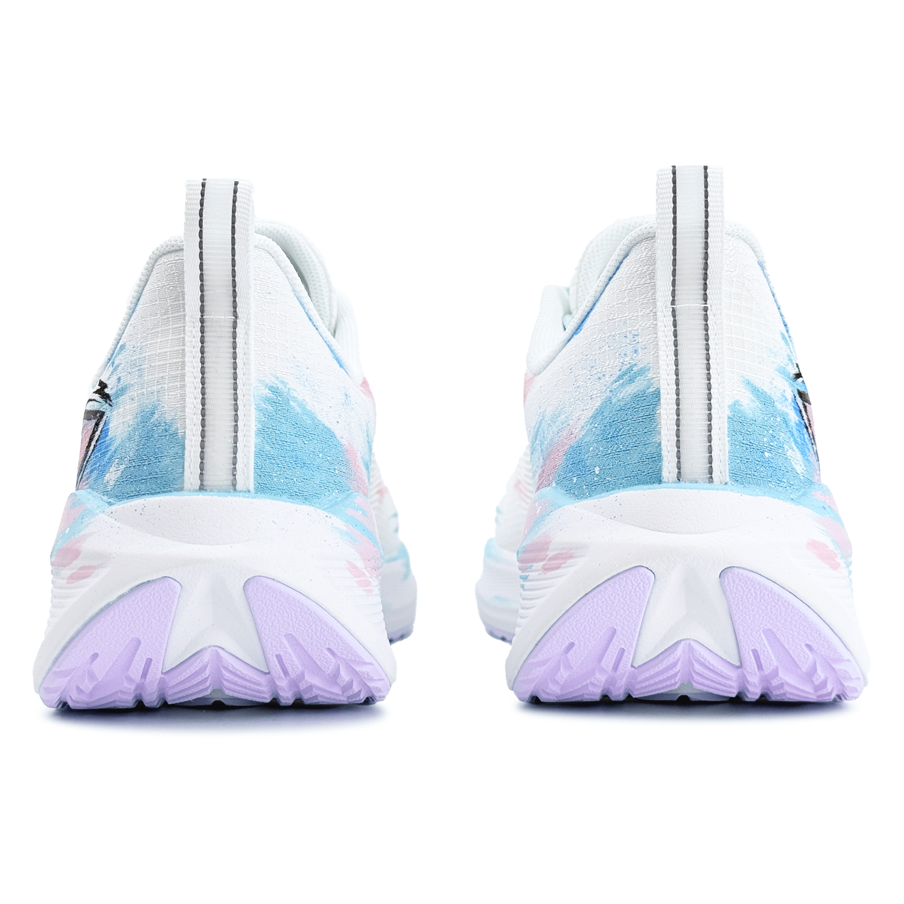 Li Ning Wuyue Cushioning Rebound Low top Casual Running Shoes Women’s Pink Blue