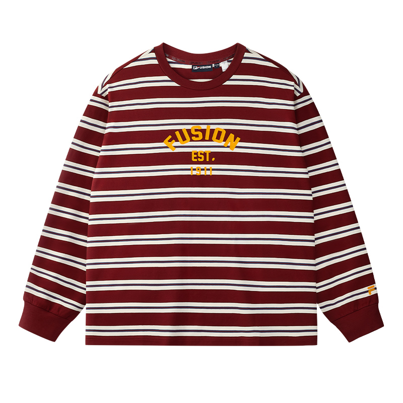 Лонгслив Fila FUSION (бордовый)