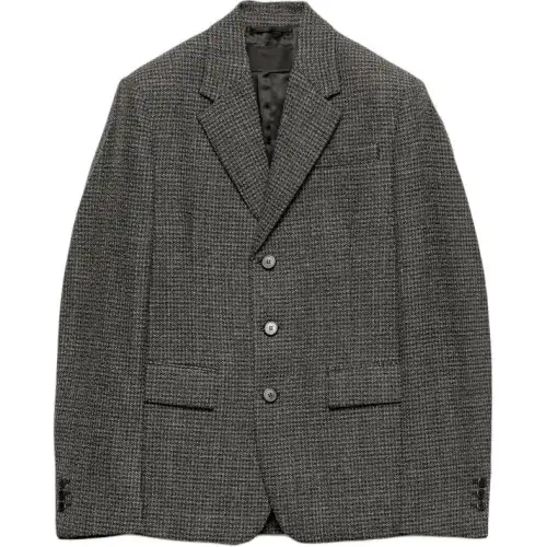 Prada single-breasted wool jacket