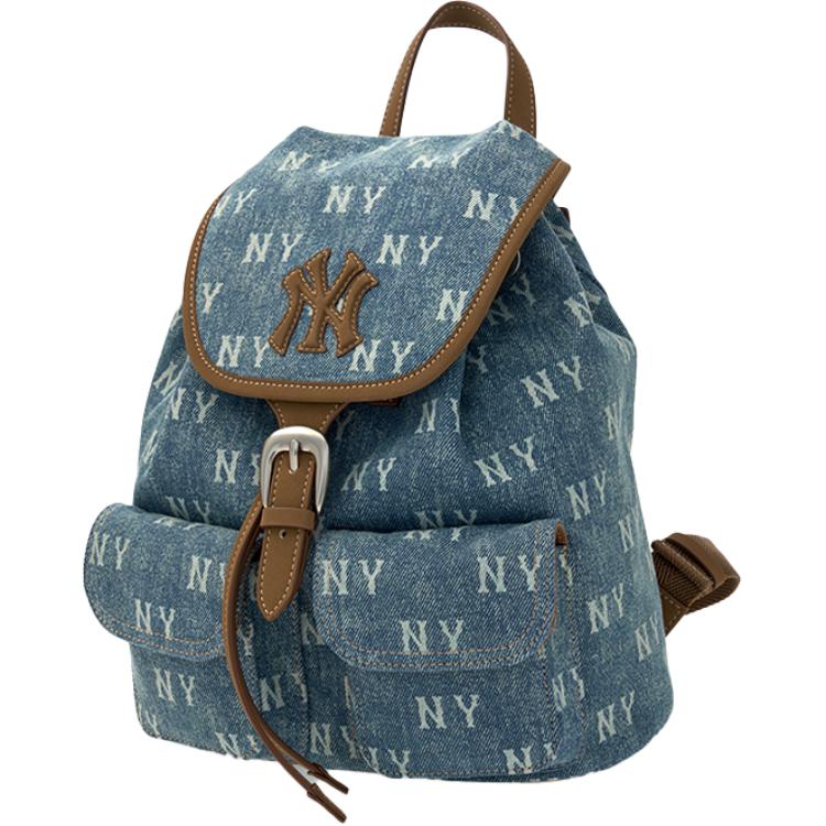 Рюкзак MLB Monogram Backpack (голубой)