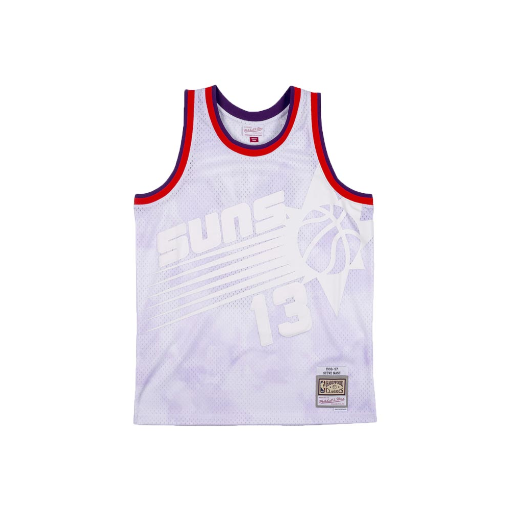 Mitchell Ness Basketball Jersey Unisex Light Purple