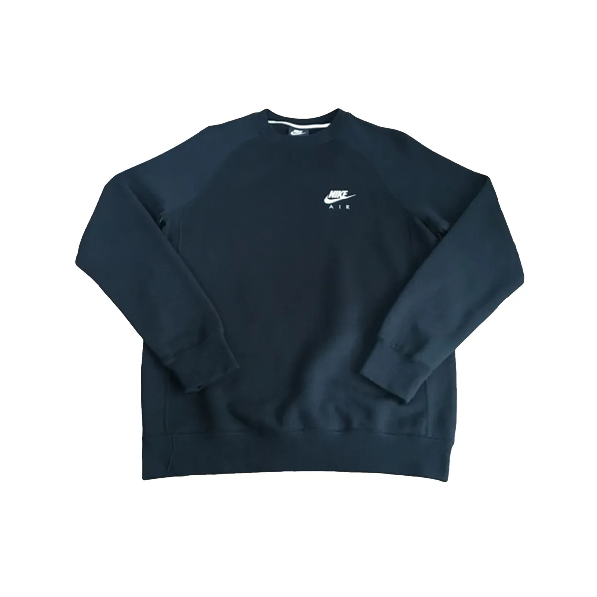 Nike Air Sweatshirts Men's Black Crew Neck Moderate
